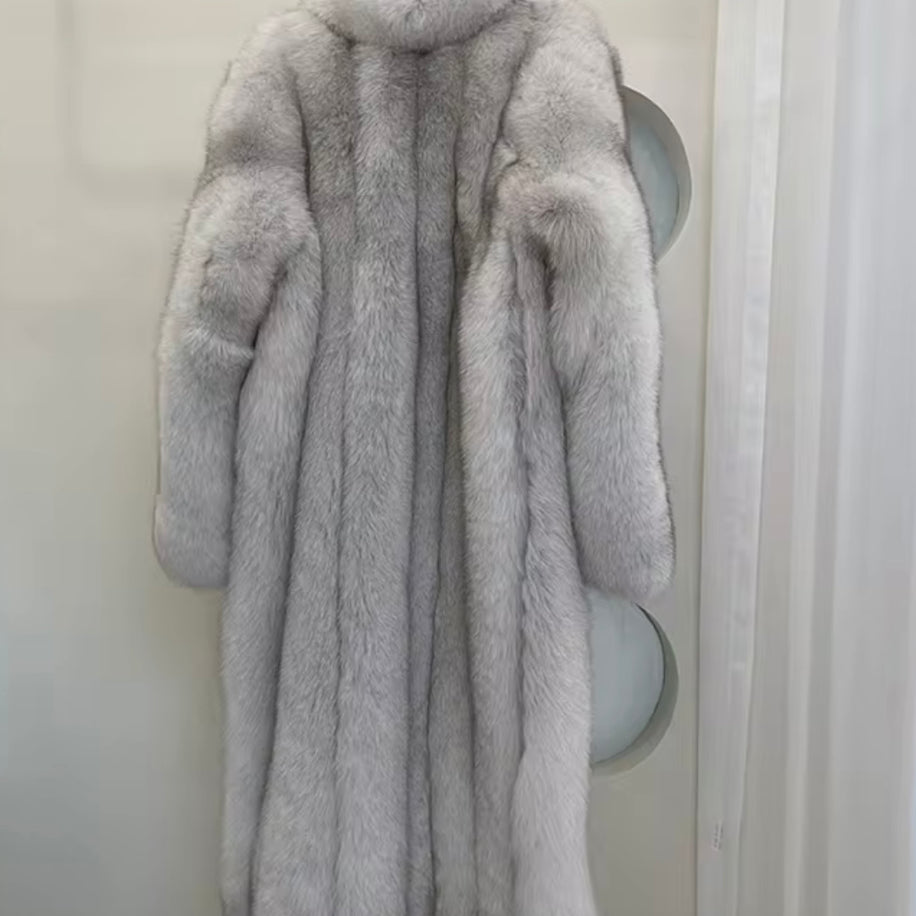 White Swan Fur Coat