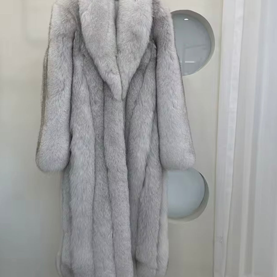 White Swan Fur Coat